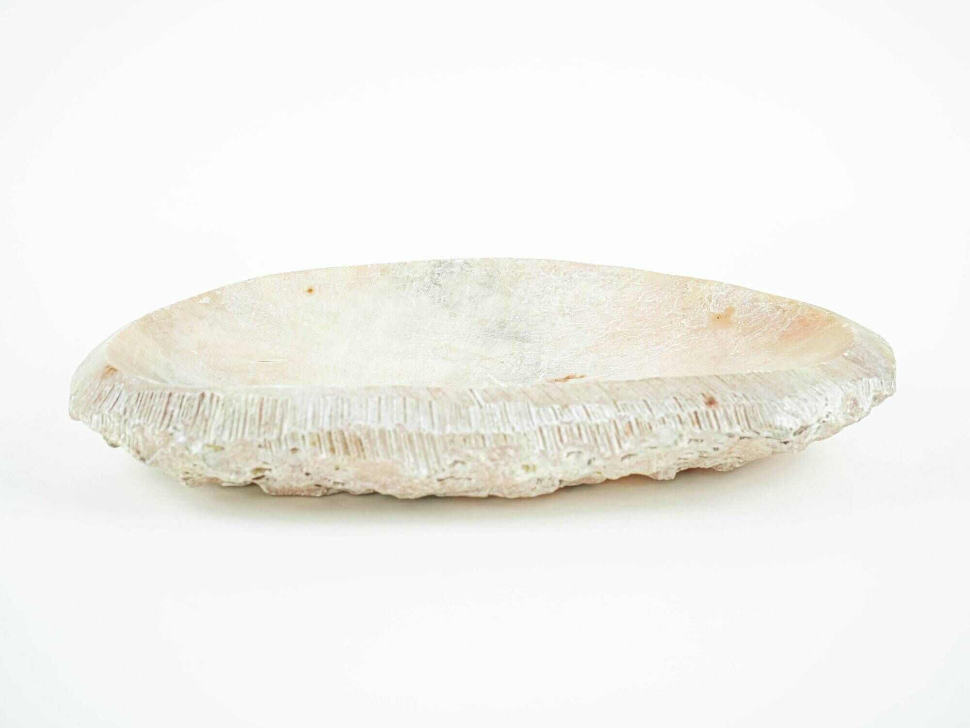 Stone platter with organic form in organic modern style, Europe, 1970s