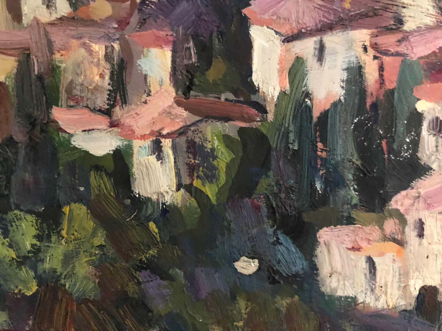 Old painting oil painting
