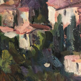 Tableau ancien peinture à l’huile