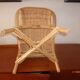 Armchair child vintage rattan wicker