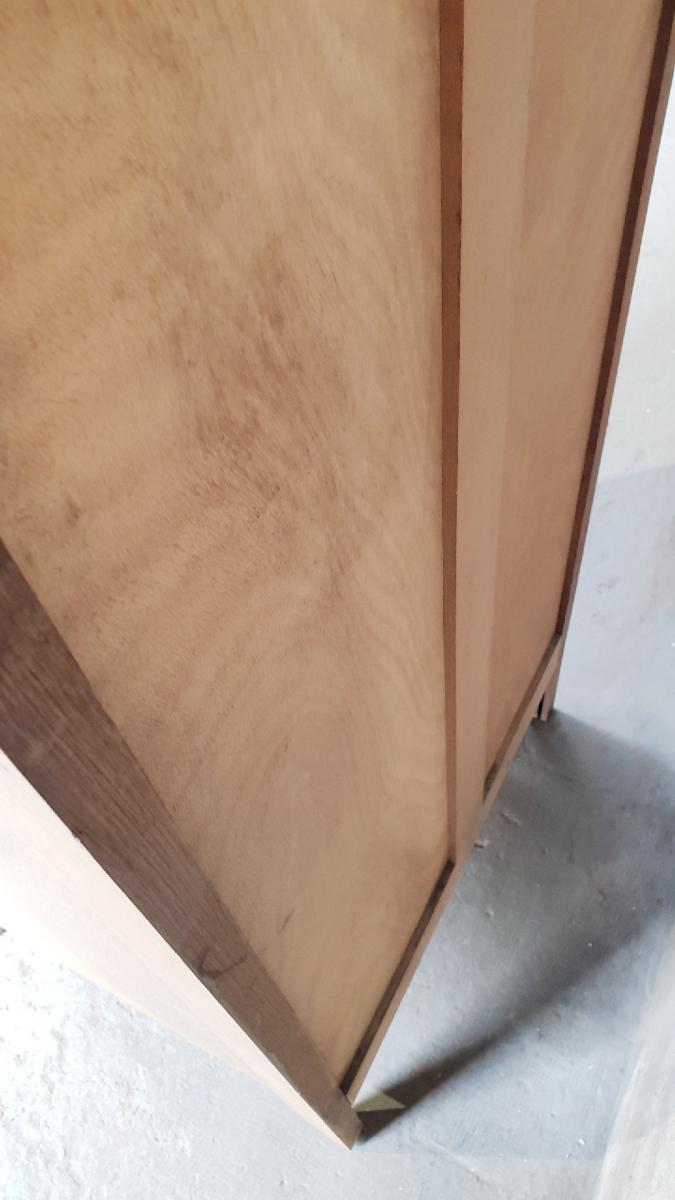 Vintage boarding school cabinet