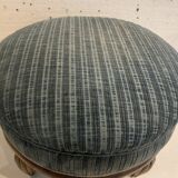 Art Deco footrest stool in beech 20th century