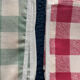 Lot de 18 serviettes de table Vichy