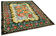 Handmade Vintage Moldovan Black Kilim 181 cm
