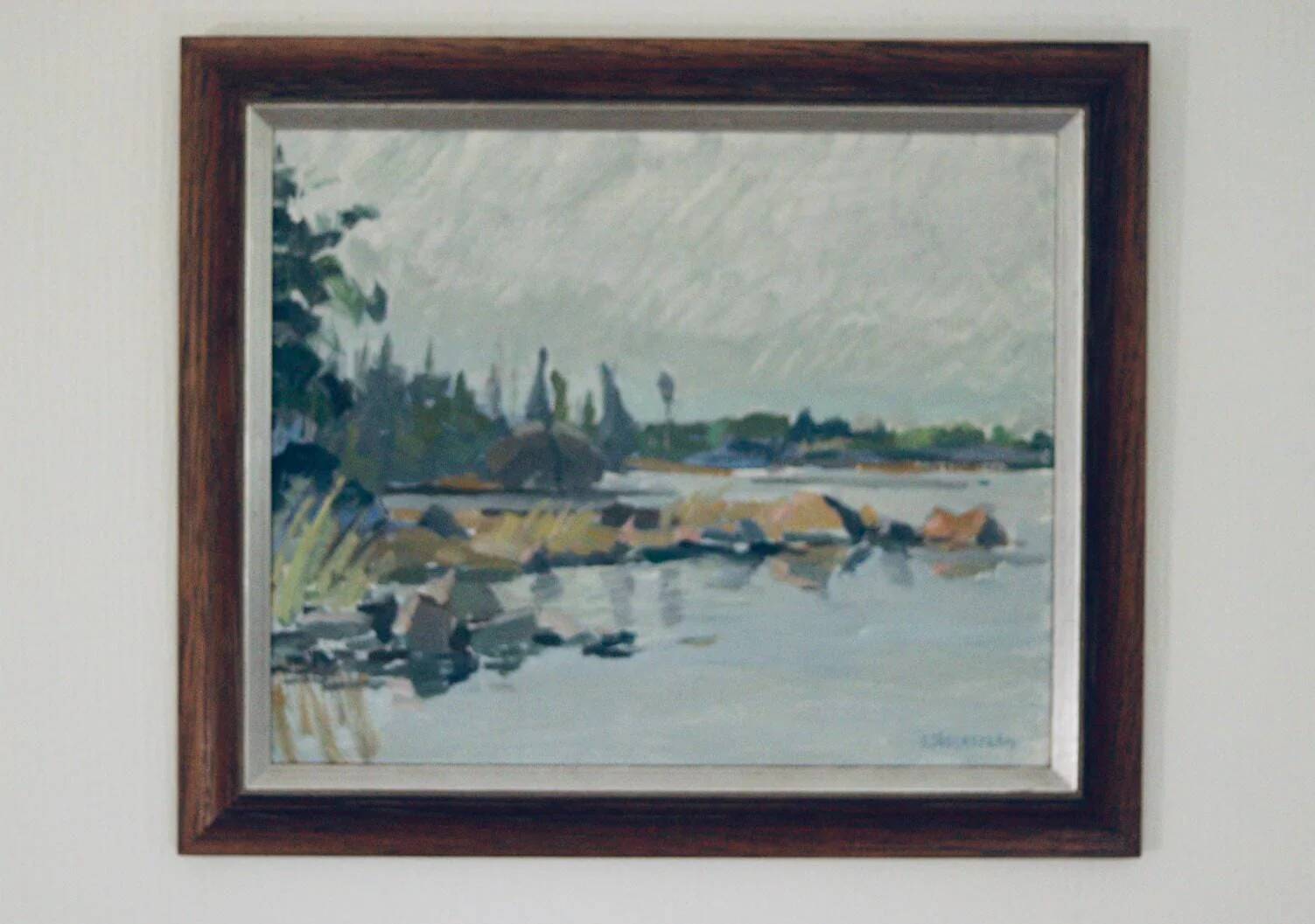 Au-dessus du golfe de Botnie par Bertil Söderström