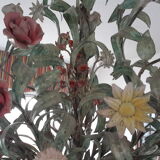 Veritable Florentine chandelier bought at the factory in Florence around the years 1978 1980 in iron forge