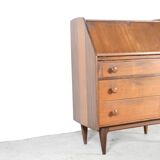 Vintage Danish Style Bureau / Cabinet In Afromosia By A. Younger