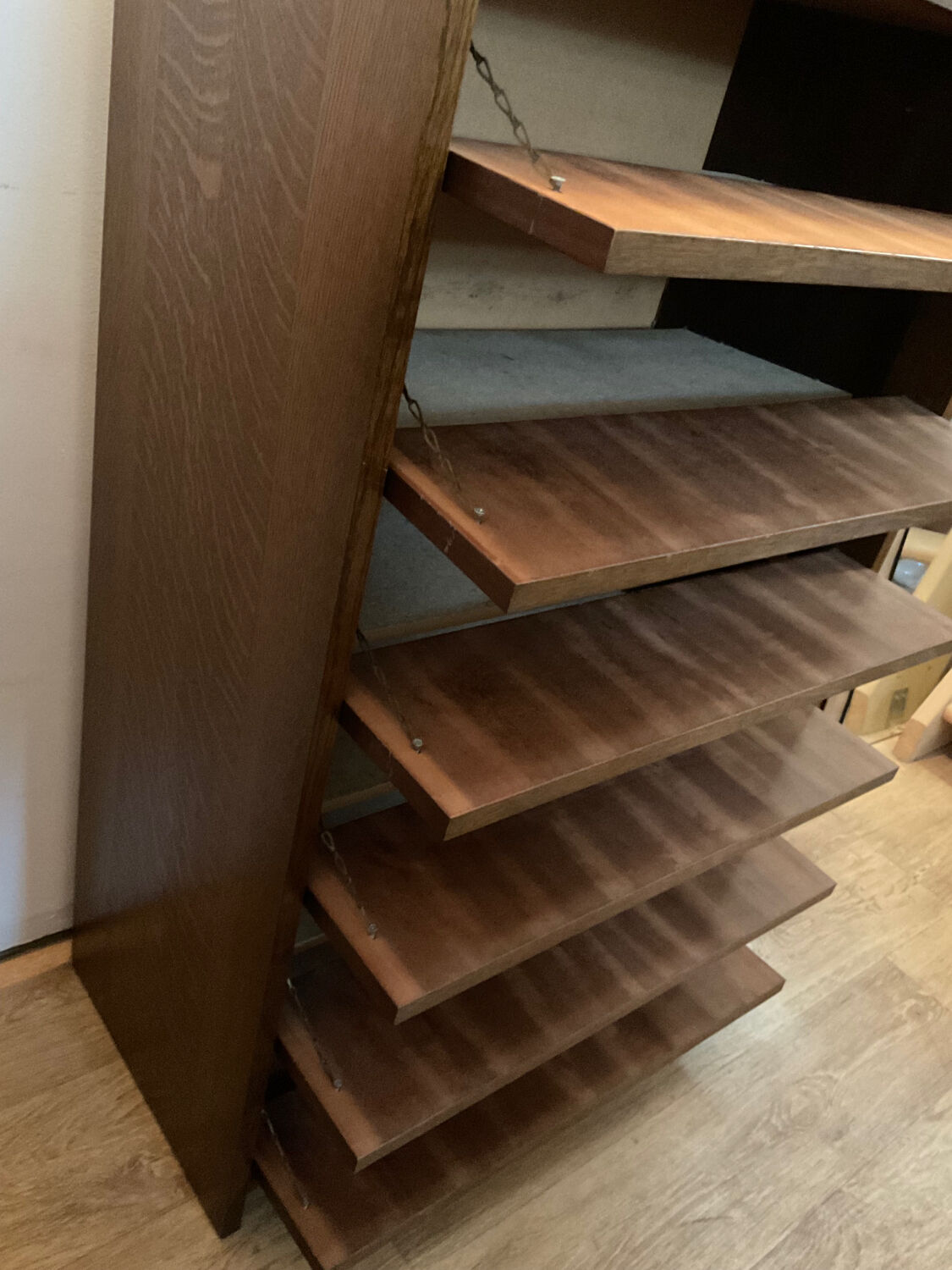 Vintage shoe cabinet from the 70s