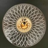 Vintage lampshade in chiseled glass