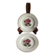 Set of 2 GIEN Chambord dessert plates