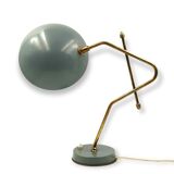 Light blue table lamp, France 1960s