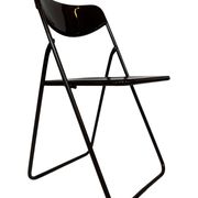 Vintage Ted Folding chairs Niels Gammelgaard for Ikea - Set of four - in Dark Brown