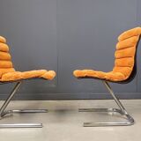 Set of 6 Space Age Dining Chairs, 1970s