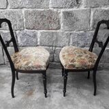 Pair of Napoleon III chairs