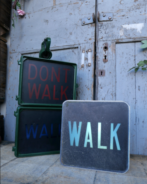 American fiberglass fire plate don't walk