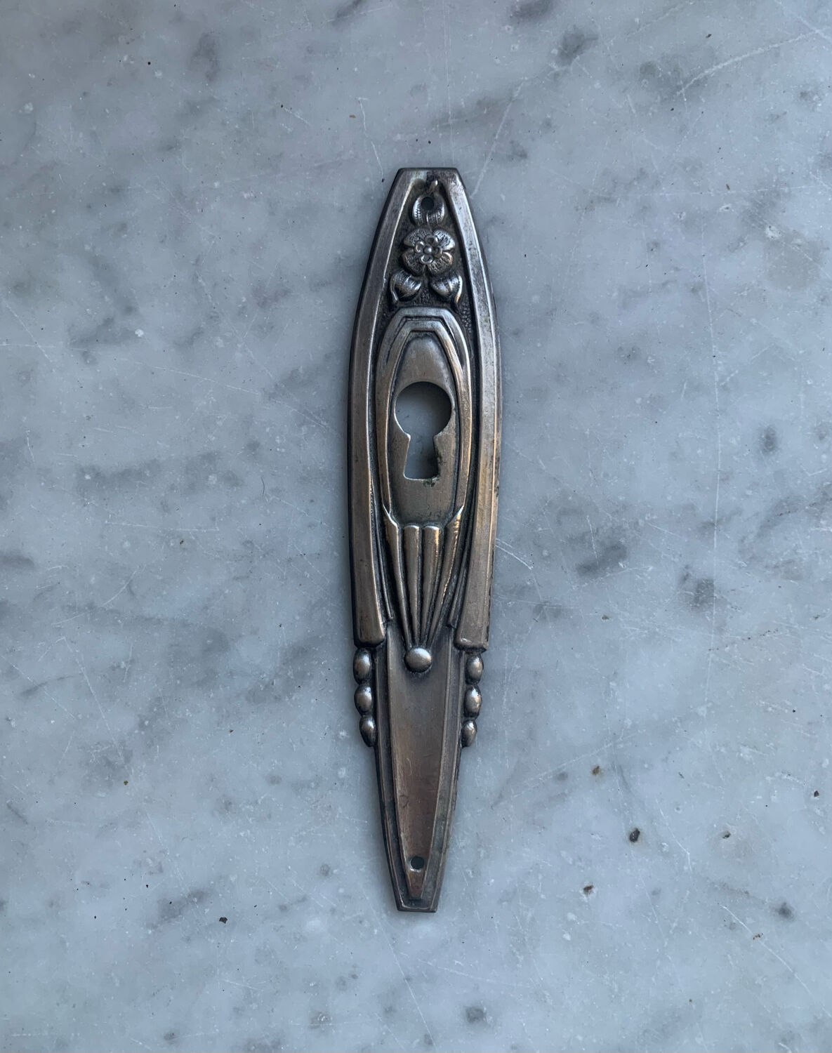 Art deco lock entrance