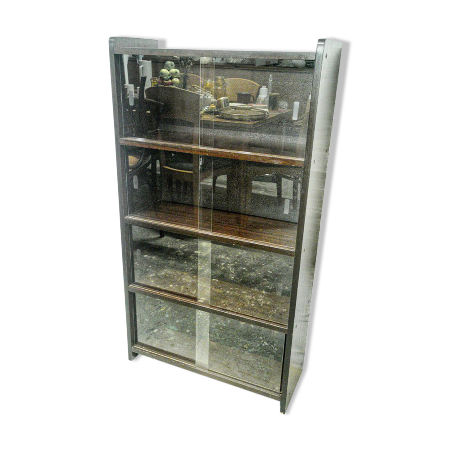 Vintage showcase library