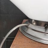 Paire de lampes opaline