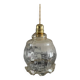 Vintage amber glass chandelier