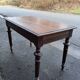 Solid walnut flat desk