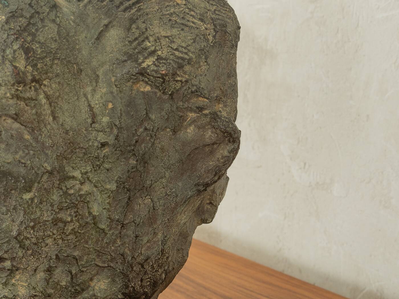 Bronze sculpture Helmut Kohl