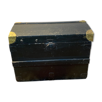 Antique travel trunk