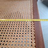 Roger Landault designer wooden cane armchair