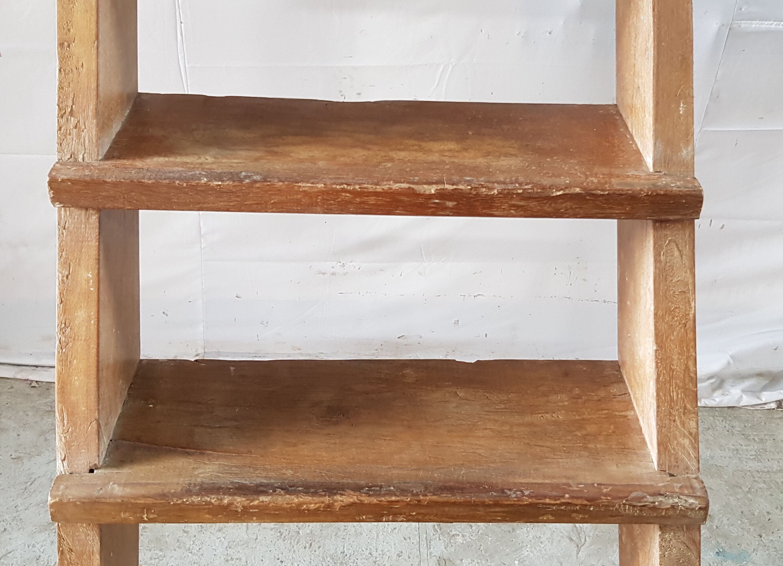 Old staircase in teak