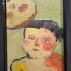 PETROVITCH (20th century) "The two children" Oil on canvas