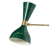 Applique moonlight vert articulable