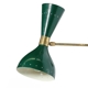 Applique moonlight vert articulable