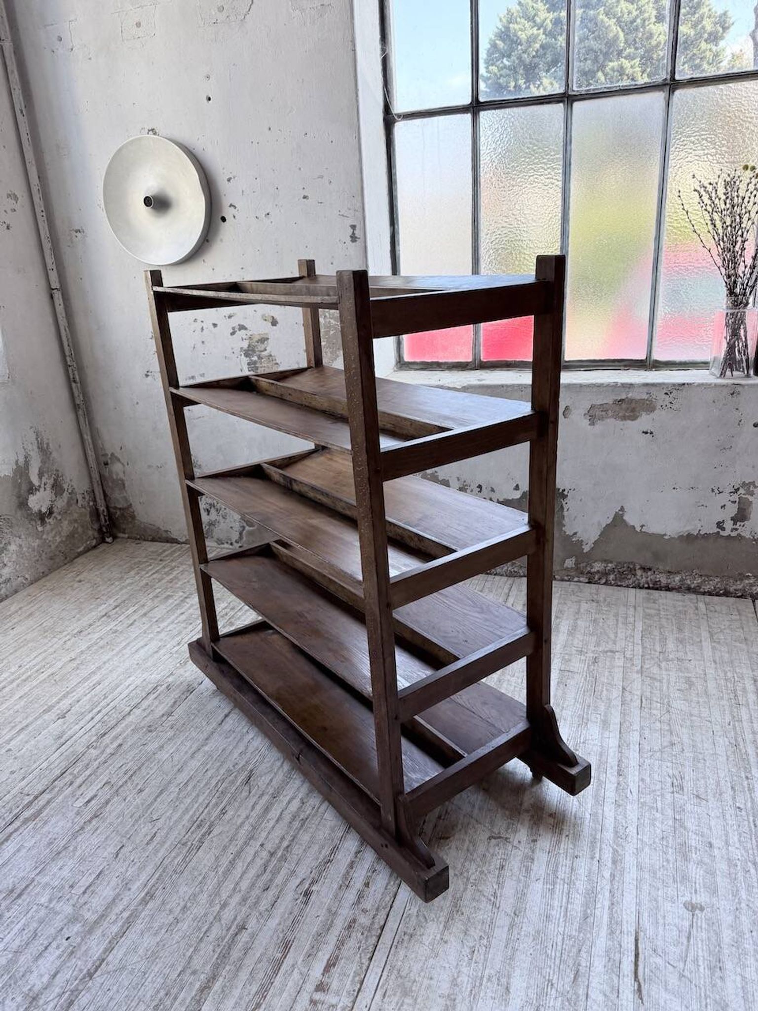 Old bakery shelf from the 1950s.