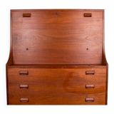 Secretary, desk, Danish in Teak by Borge Mogensen for Soborg Mobelfabrik 1960.