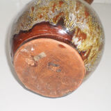 Vintage enamelled ceramic vase