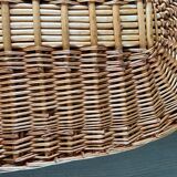 Vintage Rattan Serving Tray