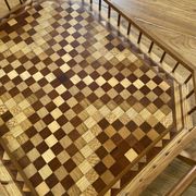 Grand Plateau de service en marquetterie de bois