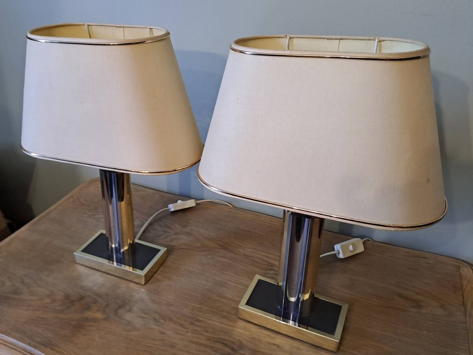 Paire de lampes art déco