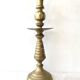 Art deco brass candle holder