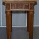 Pair of console tables David Linley 1993 walnut burr