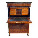 Biedermeier Secretary in Walnut and Maple, 1820