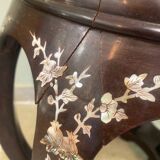 Pearl inlay stool