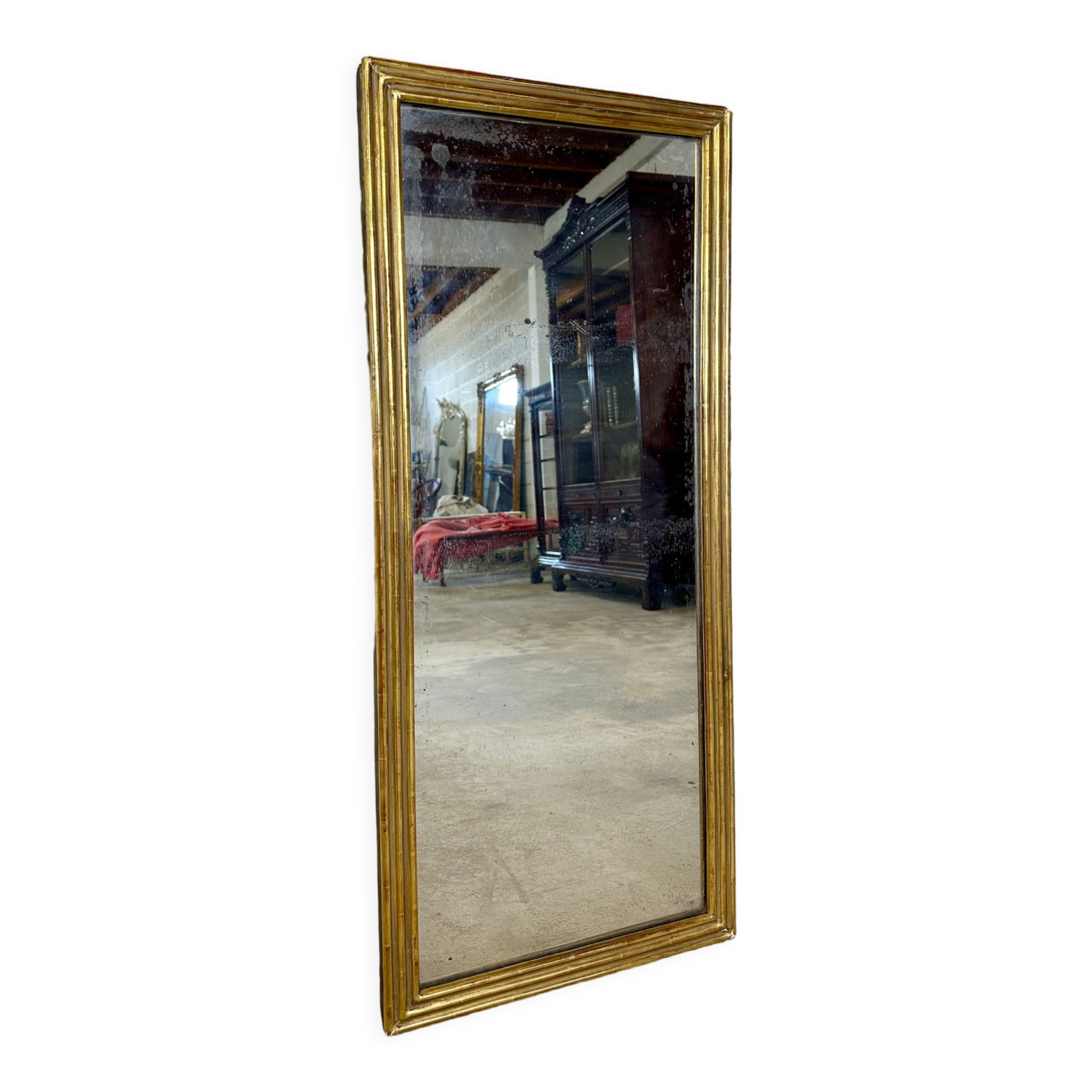 Golden mirror directoire style