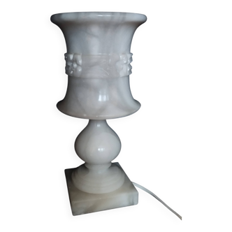 Lampe en albâtre