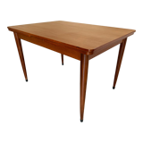Table scandinave en teck des années 60 extensible