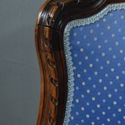 Louis XVI Style Beech Swivel Harpist Chair – Early 20th Century