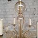 Italian glass chandelier with 10 lights