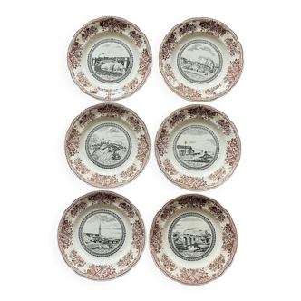 Gien special edition plates