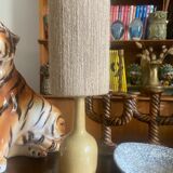 Vintage stoneware lamp