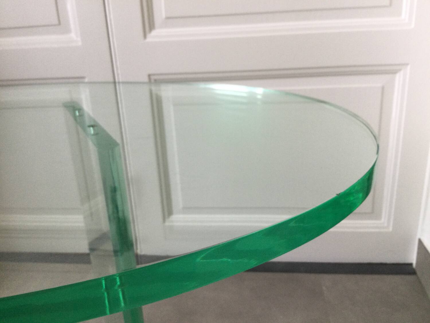 Vintage plexiglass coffee table