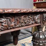 Renaissance table dated 1654